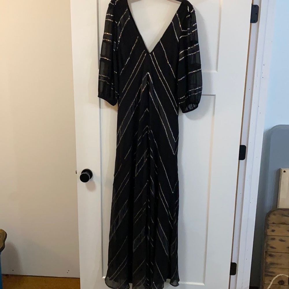ASOS long black formal dress